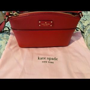 New Kate Spade Bay Street Hanna in Red